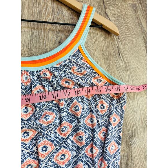 Boden Jersey dress, Geometric Summer Size 12L - Picture 9 of 9